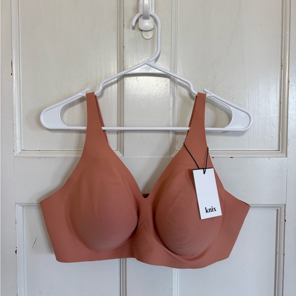 NWT Knix Smooth‎ Everyday Bra in Pink Ginger size xxxl